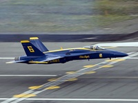 Blue Angel taking off